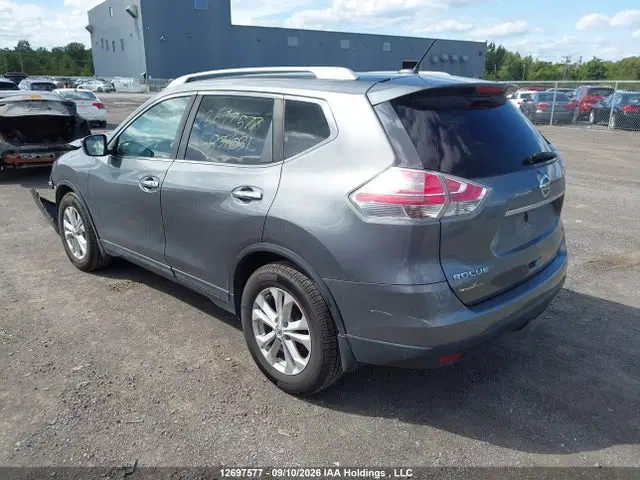 2016 Nissan Rogue VIN 5N1AT2MT8GC837031 фото 3