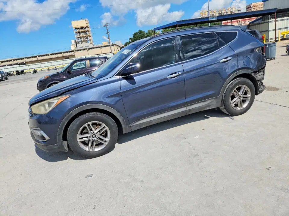 5NMZU3LB0HH049320 — 2017 Hyundai Santa FE Sport, Задняя часть, фото до ремонта