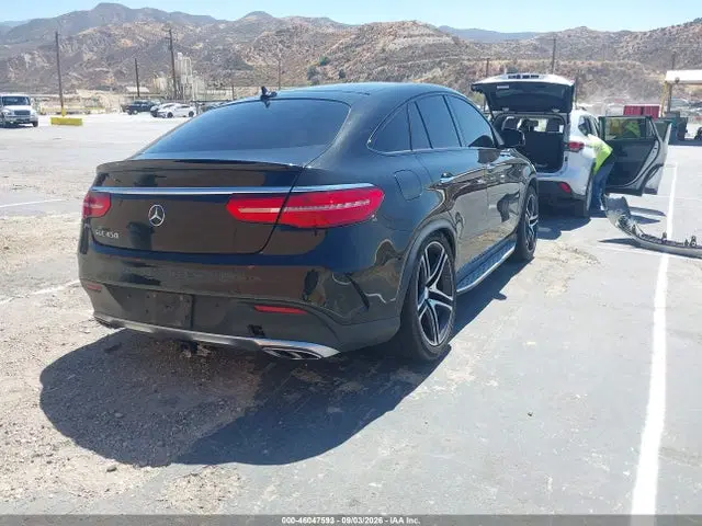 2016 Mercedes-Benz Gle 450 Amg Coupe 4matic VIN 4JGED6EB9GA047440 фото 4