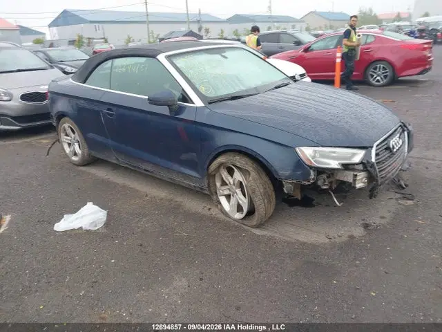 WAU78LFFXJ1053558 — 2018 Audi A3 2.0T Komfort, Передняя часть (Front), фото до ремонта