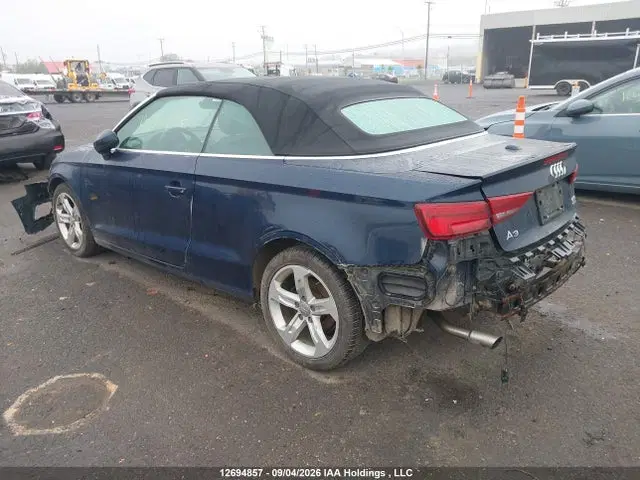 2018 Audi A3 2.0t Komfort VIN WAU78LFFXJ1053558 фото 3