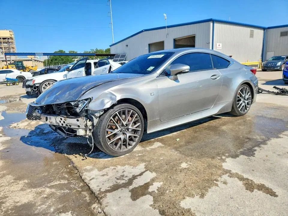 JTHHE5BC9G5013043 — 2016 Lexus RC, Передняя часть, фото до ремонта