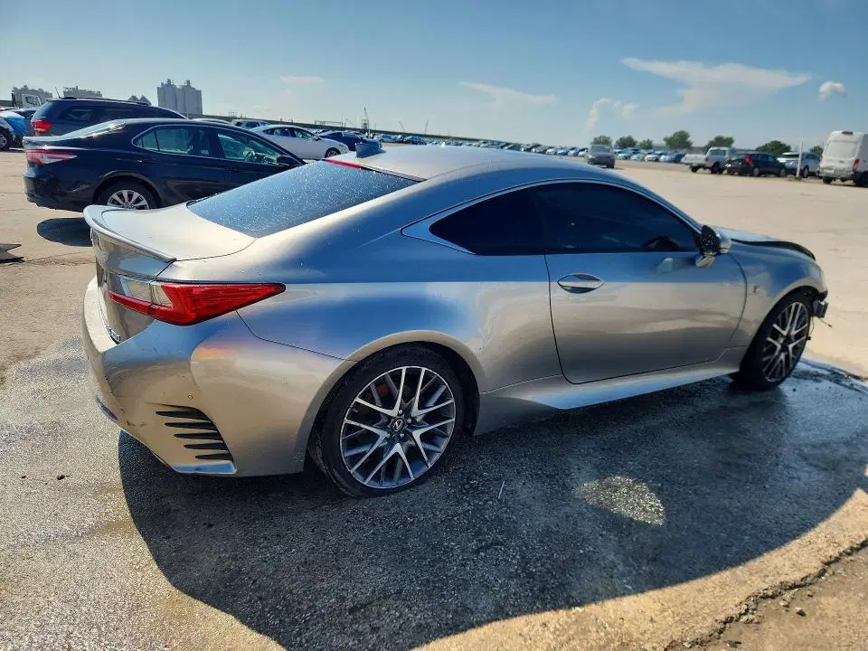 2016 LEXUS RC VIN JTHHE5BC9G5013043 фото 3
