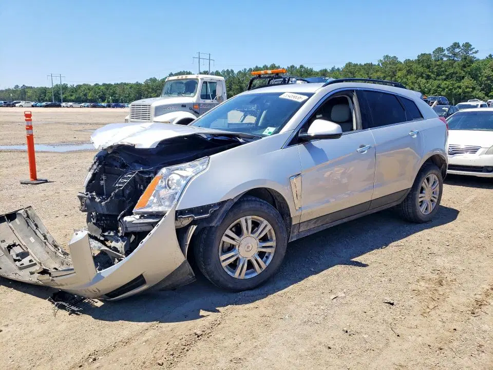 3GYFNAE39ES556290 — 2014 Cadillac SRX, Передняя часть, фото до ремонта
