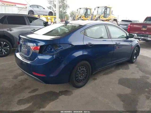 2015 Hyundai ELANTRA SE VIN 5NPDH4AE1FH566384 фото 4