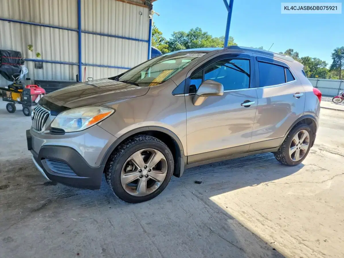 KL4CJASB6DB075921 — 2013 Buick Encore, передняя часть, фото до ремонта
