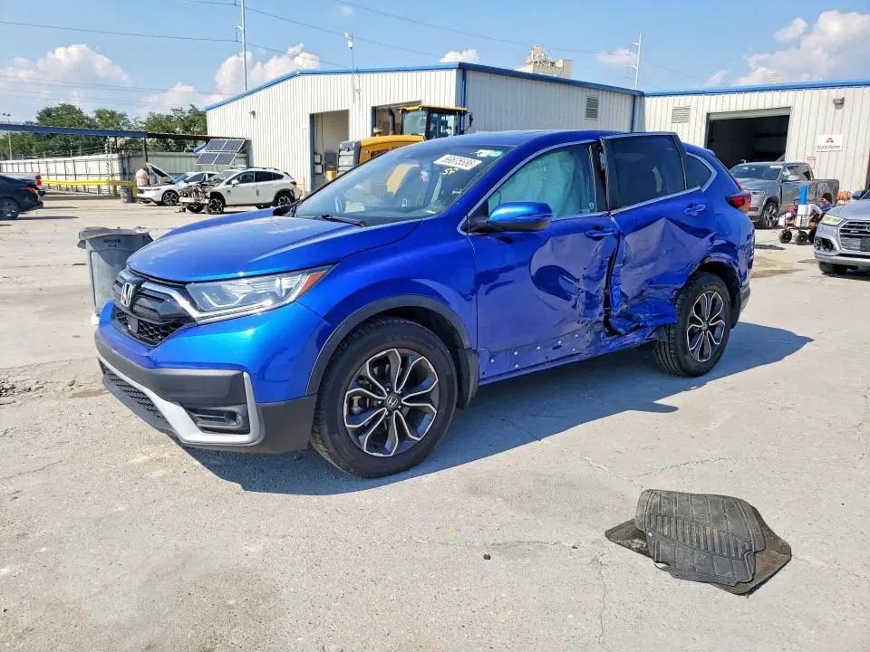 7FARW1H81NE003282 — 2022 Honda CR-V, Боковая часть, фото до ремонта