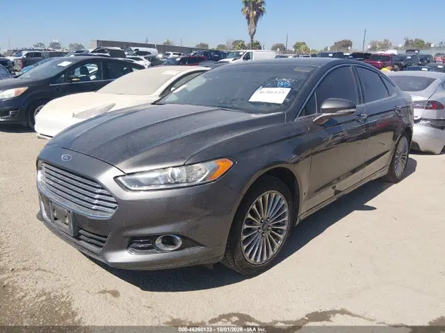 2015 Ford Fusion Titanium VIN 3FA6P0K91FR238004 фото 2