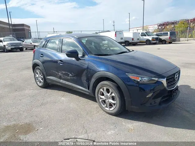 JM1DKFC76K1419555 — 2019 Mazda CX-3 Gs, Правый бок (Right Side), фото до ремонта