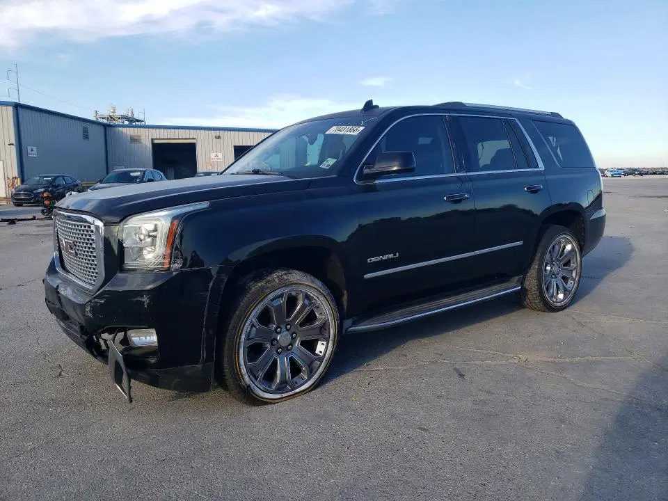 1GKS1CKJ0GR123126 — 2016 GMC Yukon, Задняя часть, фото до ремонта