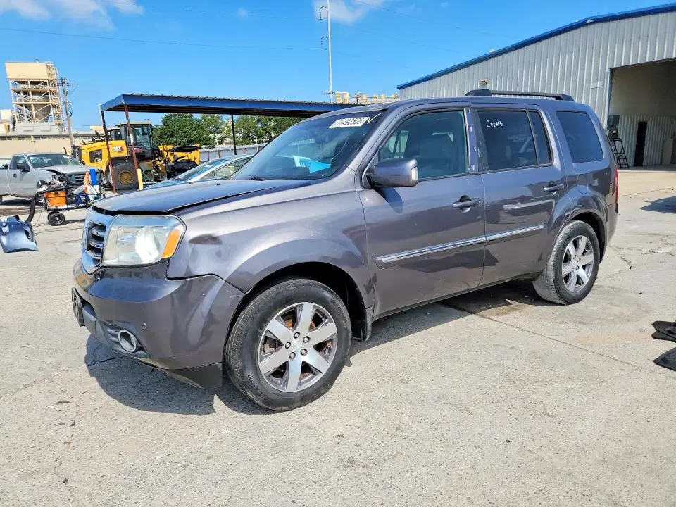 5FNYF3H90EB021901 — 2014 Honda Pilot, Передняя часть, фото до ремонта