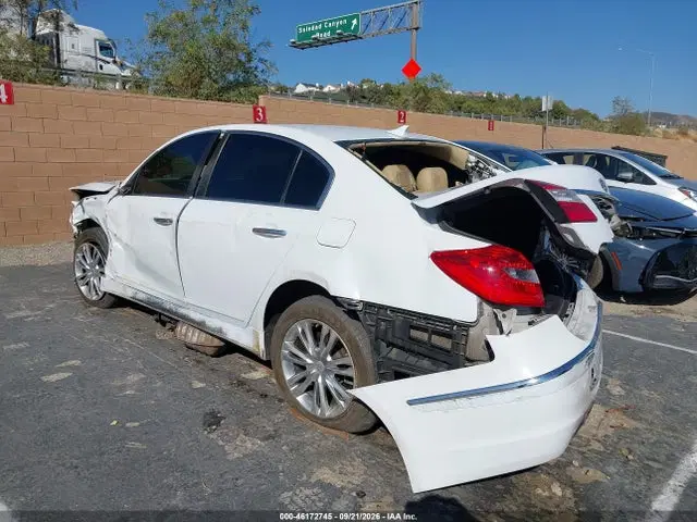 2014 Hyundai Genesis 3.8 VIN KMHGC4DD7EU260773 фото 3