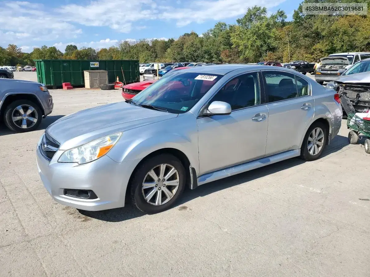 4S3BMBA62C3019681 — 2012 Subaru Legacy, мелкие вмятины и царапины, фото до ремонта