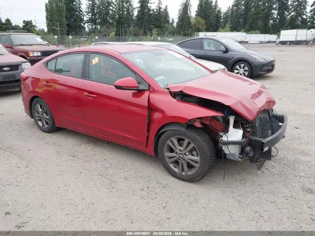 5NPD84LF8HH016172 — 2017 Hyundai Elantra SE, естественный износ, фото до ремонта