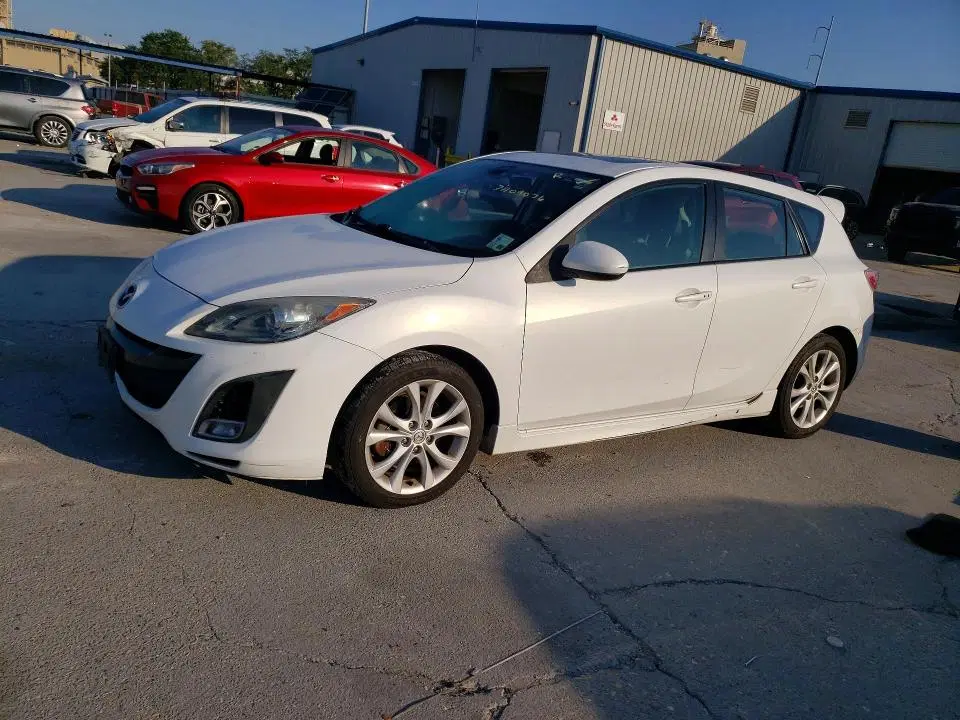 JM1BL1H68A1258518 — 2010 Mazda 3, Передняя часть, фото до ремонта