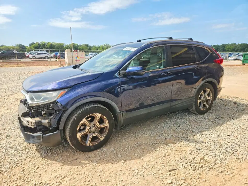 5J6RW1H55JA012811 — 2018 Honda CR-V, Передняя часть, фото до ремонта