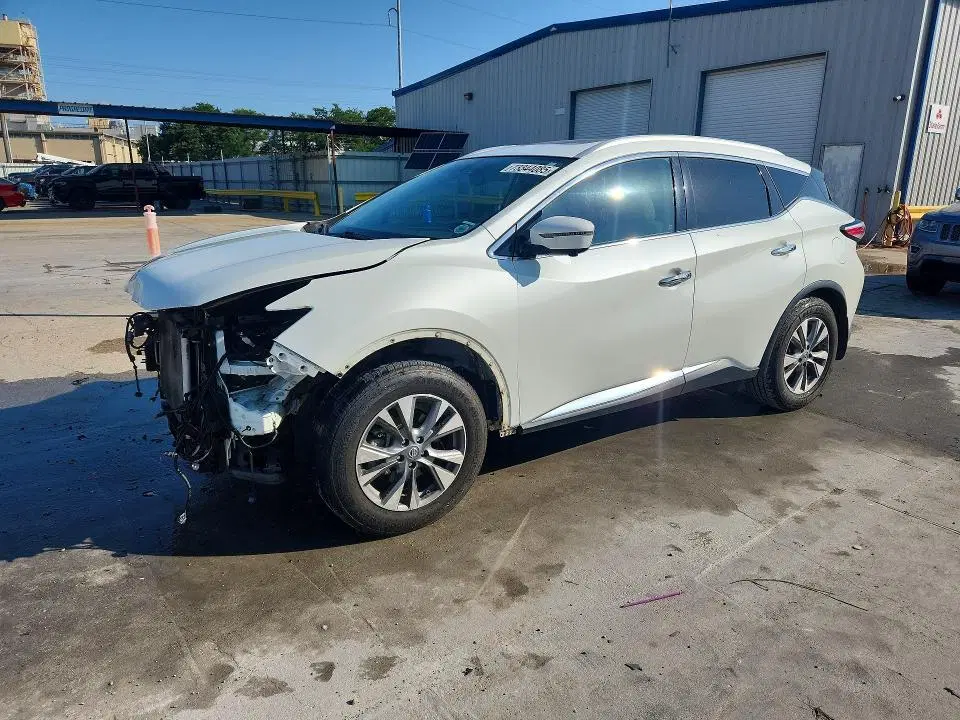 5N1AZ2MG2JN159115 — 2018 Nissan Murano, Передняя часть, фото до ремонта