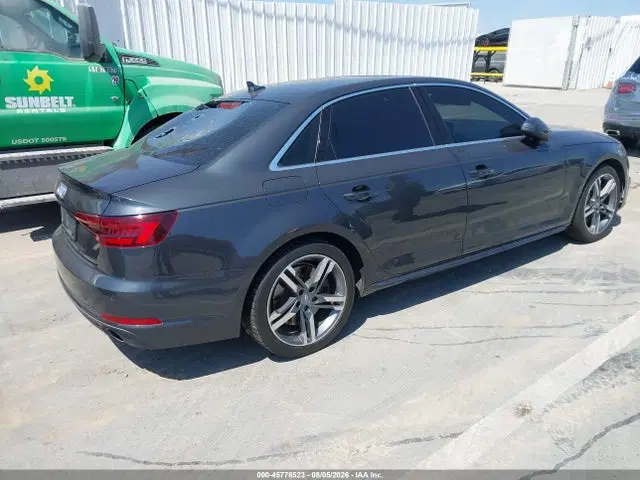 2018 Audi A4 2.0t Premium/2.0t Tech Premium VIN WAUENAF48JN017976 фото 4