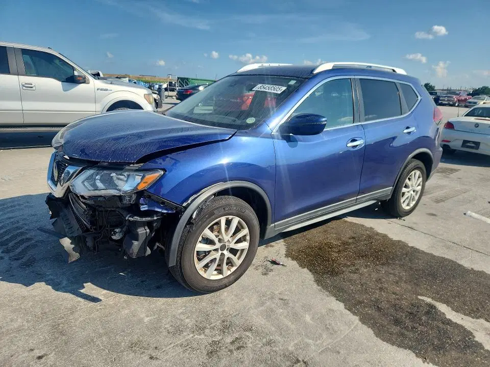 KNMAT2MV9KP541247 — 2019 Nissan Rogue, Передняя часть, фото до ремонта