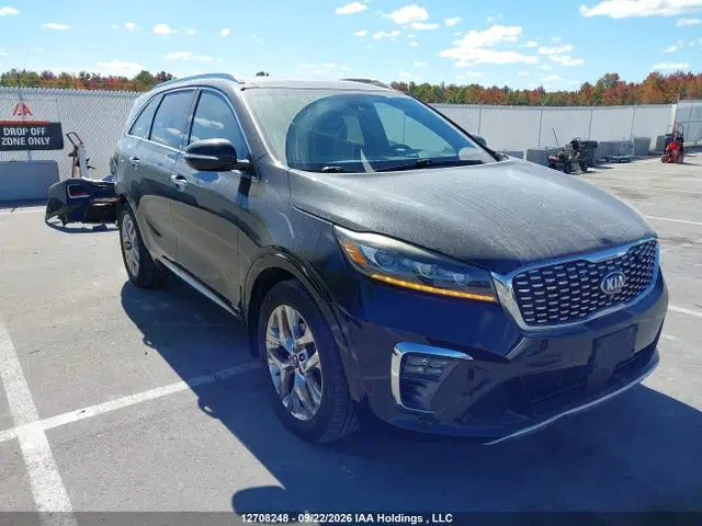 5XYPKDA5XKG457292 — 2019 Kia Sorento 3.3L Sx/3.3L Sxl, Задняя часть, фото до ремонта
