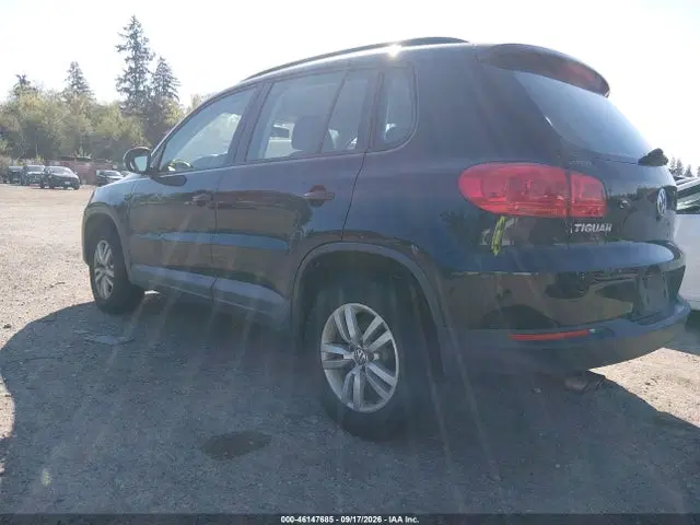 2016 Volkswagen TIGUAN S VIN WVGBV7AX8GW606793 фото 3