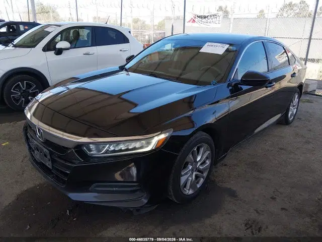 2019 Honda ACCORD LX VIN 1HGCV1F11KA049937 фото 2