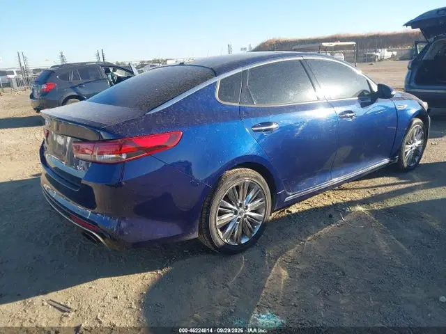 2017 KIA Optima Sxl Turbo VIN 5XXGV4L24HG160414 фото 4