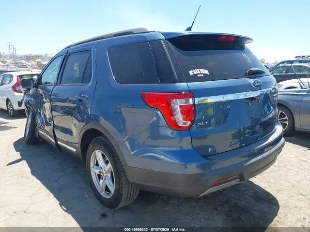 2019 Ford EXPLORER XLT VIN 1FM5K7D81KGB21313 фото 3