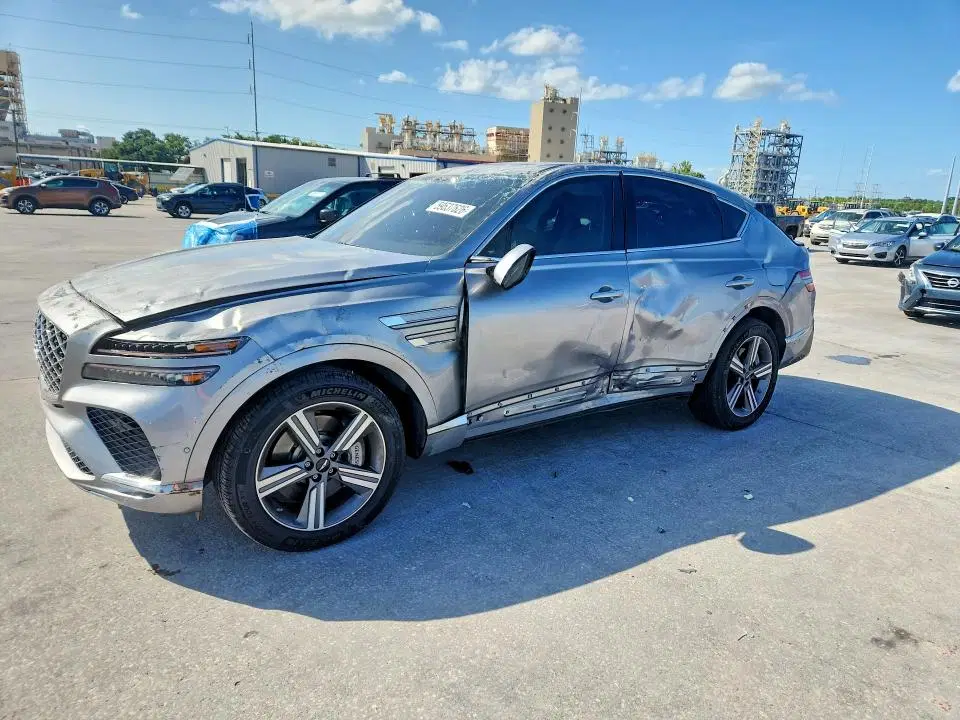 KMUJAESC9TU308395 — 2026 Genesis GV80, боковая часть, фото до ремонта