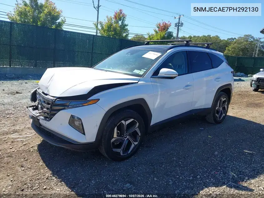 2023 Hyundai Tucson Limited VIN 5NMJECAE7PH292130 фото 3