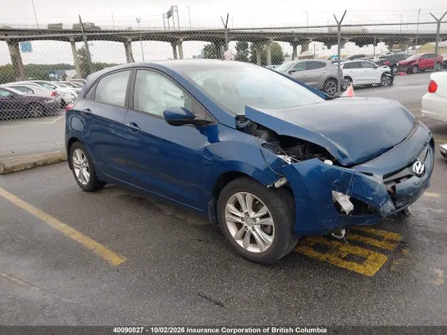 KMHD35LH6EU191751 — 2014 Hyundai Elantra GT, передняя часть, фото до ремонта