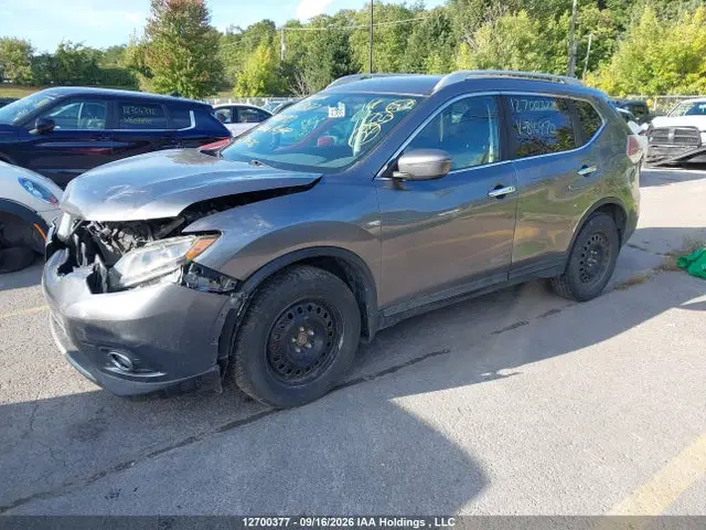 2016 Nissan ROGUE S/SV VIN 5N1AT2MT4GC816970 фото 2