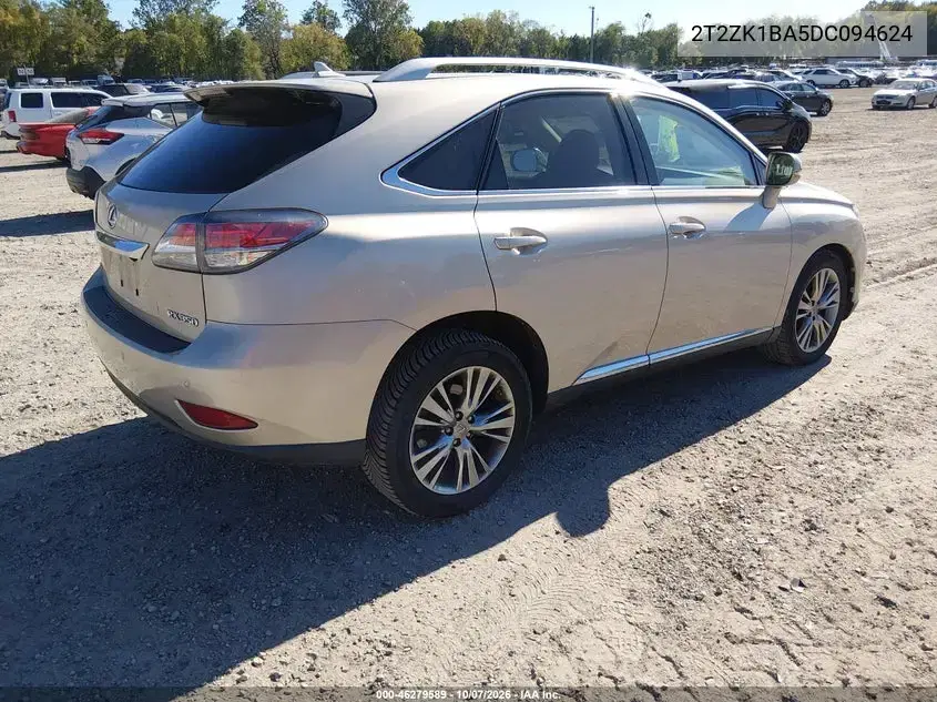 2013 Lexus Rx 350 VIN 2T2ZK1BA5DC094624 фото 5