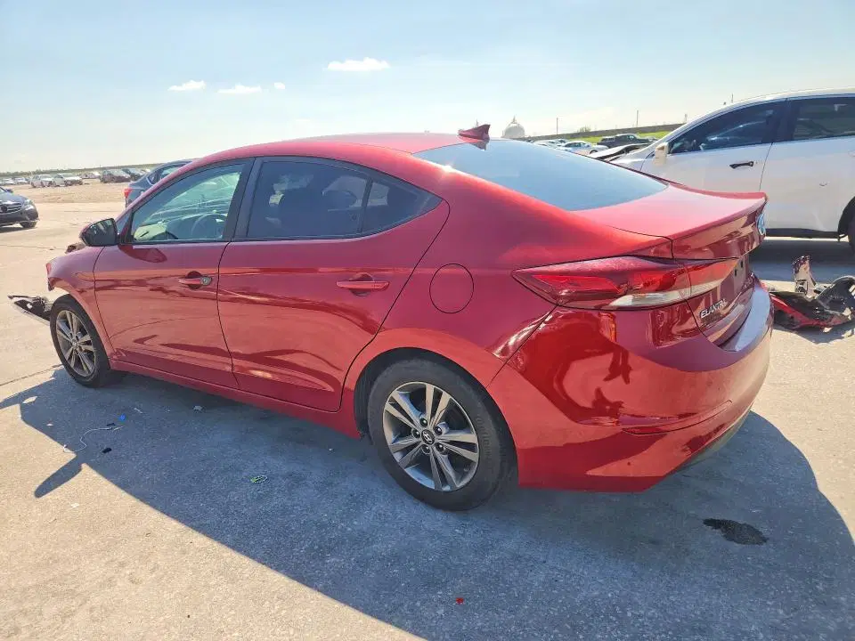 2017 HYUNDAI ELANTRA VIN KMHD84LF1HU196564 фото 2