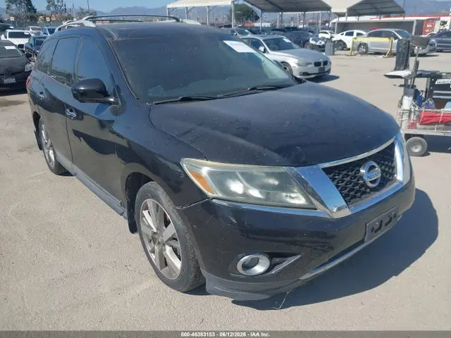 5N1AR2MN0FC630020 — 2015 Nissan Pathfinder Platinum, Естественный износ, фото до ремонта
