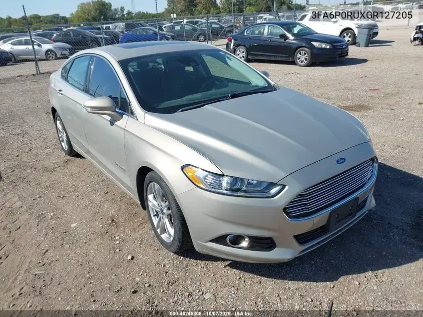 3FA6P0RUXGR127205 — 2016 Ford Fusion, Естественный износ, фото до ремонта