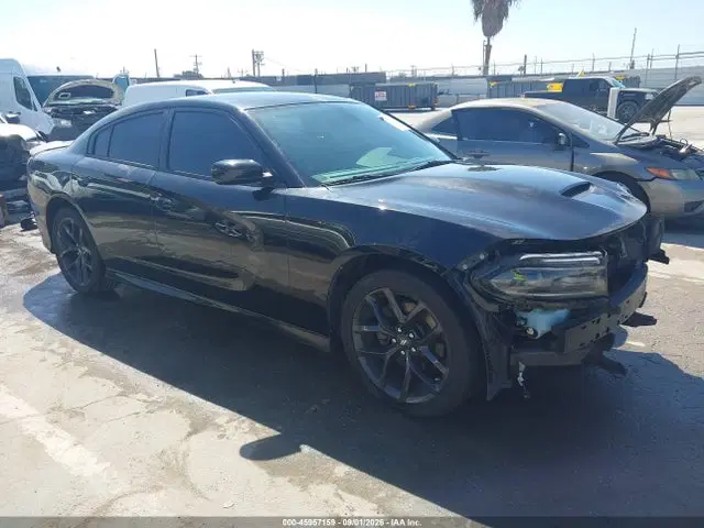 2C3CDXHG8LH188489 — 2020 Dodge Charger GT RWD, Передняя часть, фото до ремонта