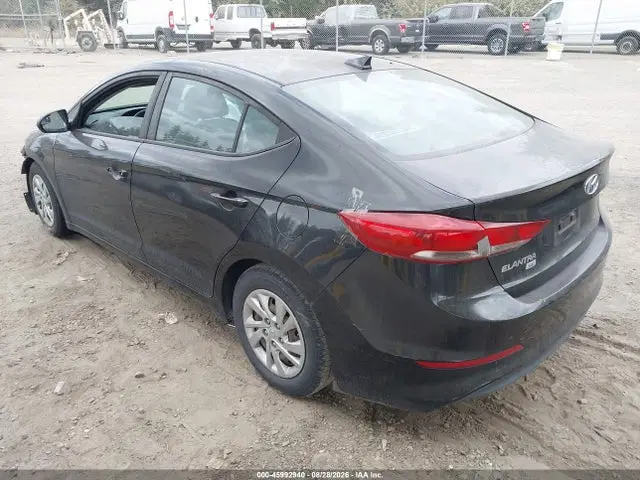 2017 Hyundai ELANTRA SE VIN KMHD74LF3HU112165 фото 3