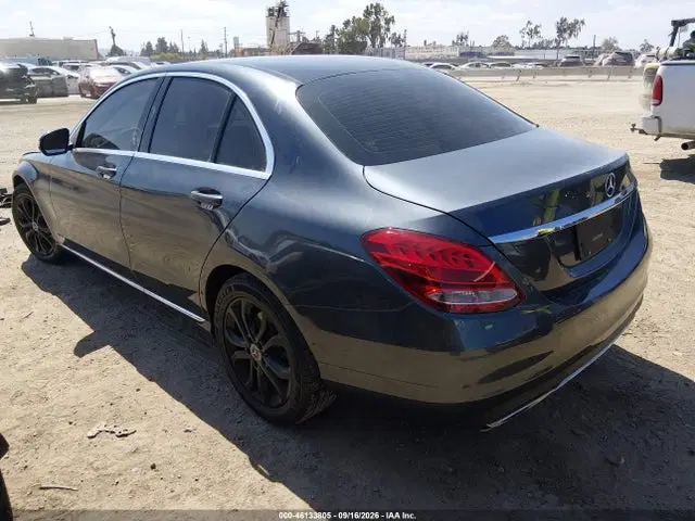 2015 Mercedes-Benz C 300 4matic VIN 55SWF4KBXFU013362 фото 3