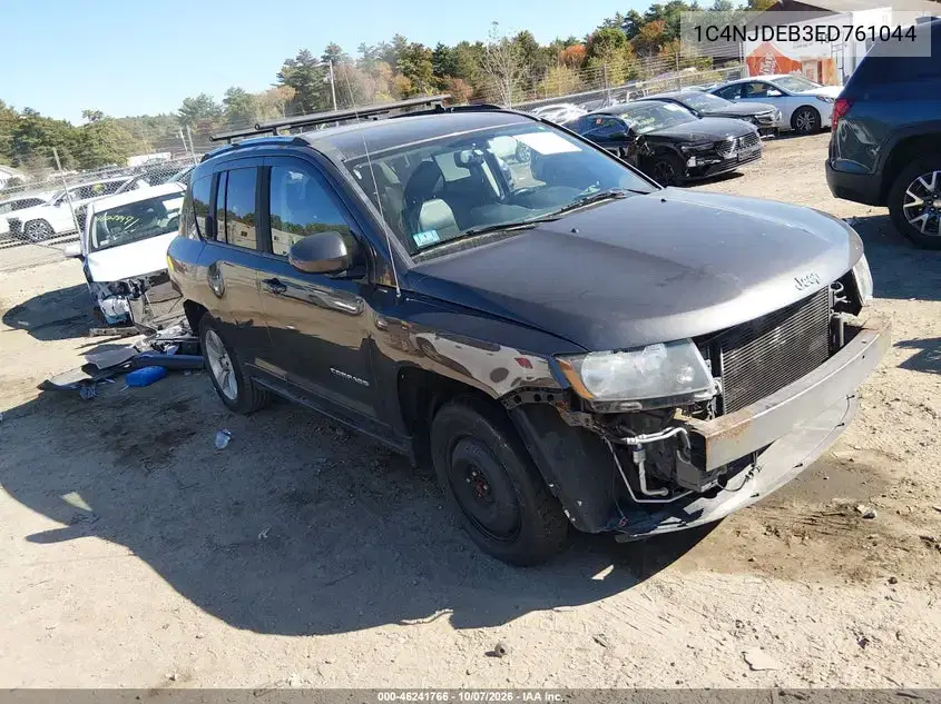 1C4NJDEB3ED761044 — 2014 Jeep Compass, Левая сторона, фото до ремонта