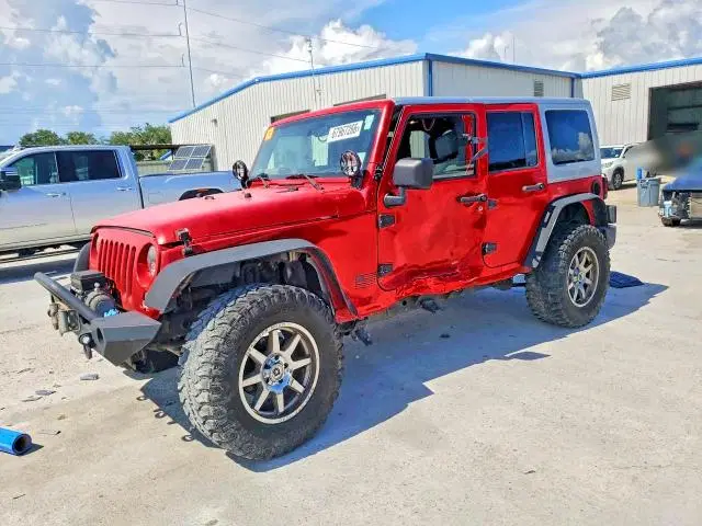 1J8GA39158L541153 — 2008 Jeep Wrangler Unlimited, боковая часть, фото до ремонта
