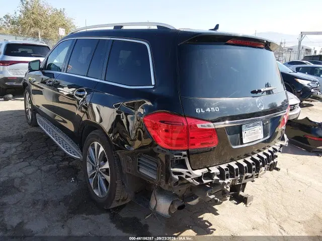 2015 Mercedes-Benz Gl 450 4matic VIN 4JGDF6EE7FA443056 фото 3