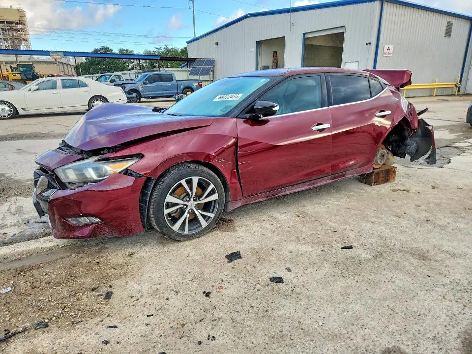 1N4AA6AP4GC406314 — 2016 Nissan Maxima, Задняя часть, фото до ремонта