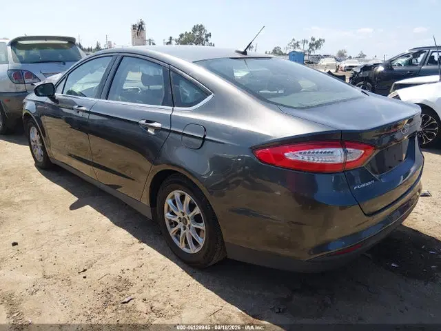 2015 Ford FUSION S VIN 3FA6P0G73FR183336 фото 3