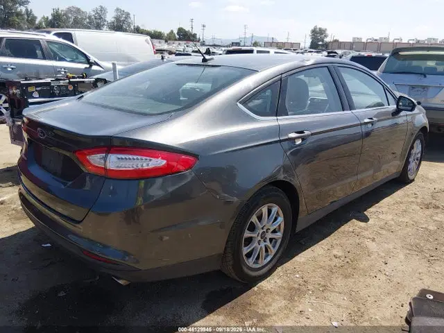 2015 Ford FUSION S VIN 3FA6P0G73FR183336 фото 4