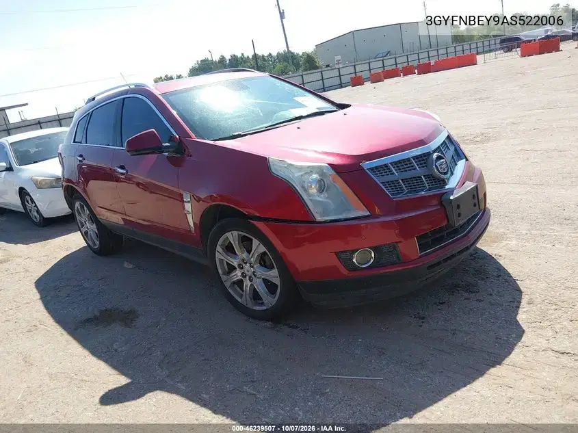 3GYFNBEY9AS522006 — 2010 Cadillac SRX, Естественный износ, фото до ремонта