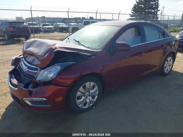 2015 Chevrolet CRUZE LT VIN 1G1PC5SB5F7227646 фото 2