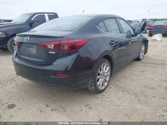 2016 Mazda 3 TOURING VIN JM1BM1W34G1296004 фото 4