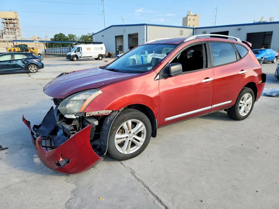 JN8AS5MT4FW671228 — 2015 Nissan Rogue Select, Передняя часть, фото до ремонта