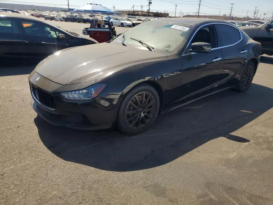 ZAM57RTA7E1117842 — 2014 Maserati Ghibli, боковая часть, фото до ремонта